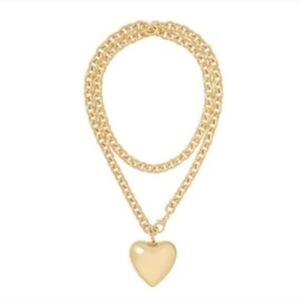 Roxanne Assoulin The Big Puffy Heart Charm Necklace